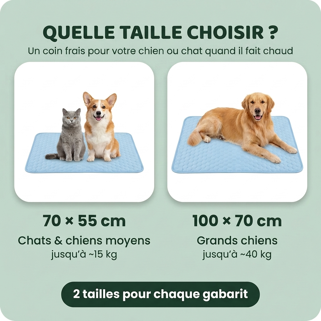 PETBLOUM - Tapis Rafraichissant pour chiens et chats