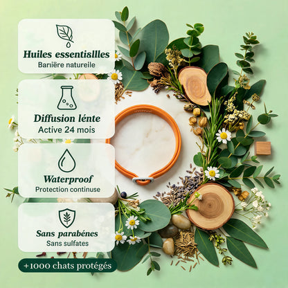 Stoptick - Le collier anti-puces et tiques longue durée.