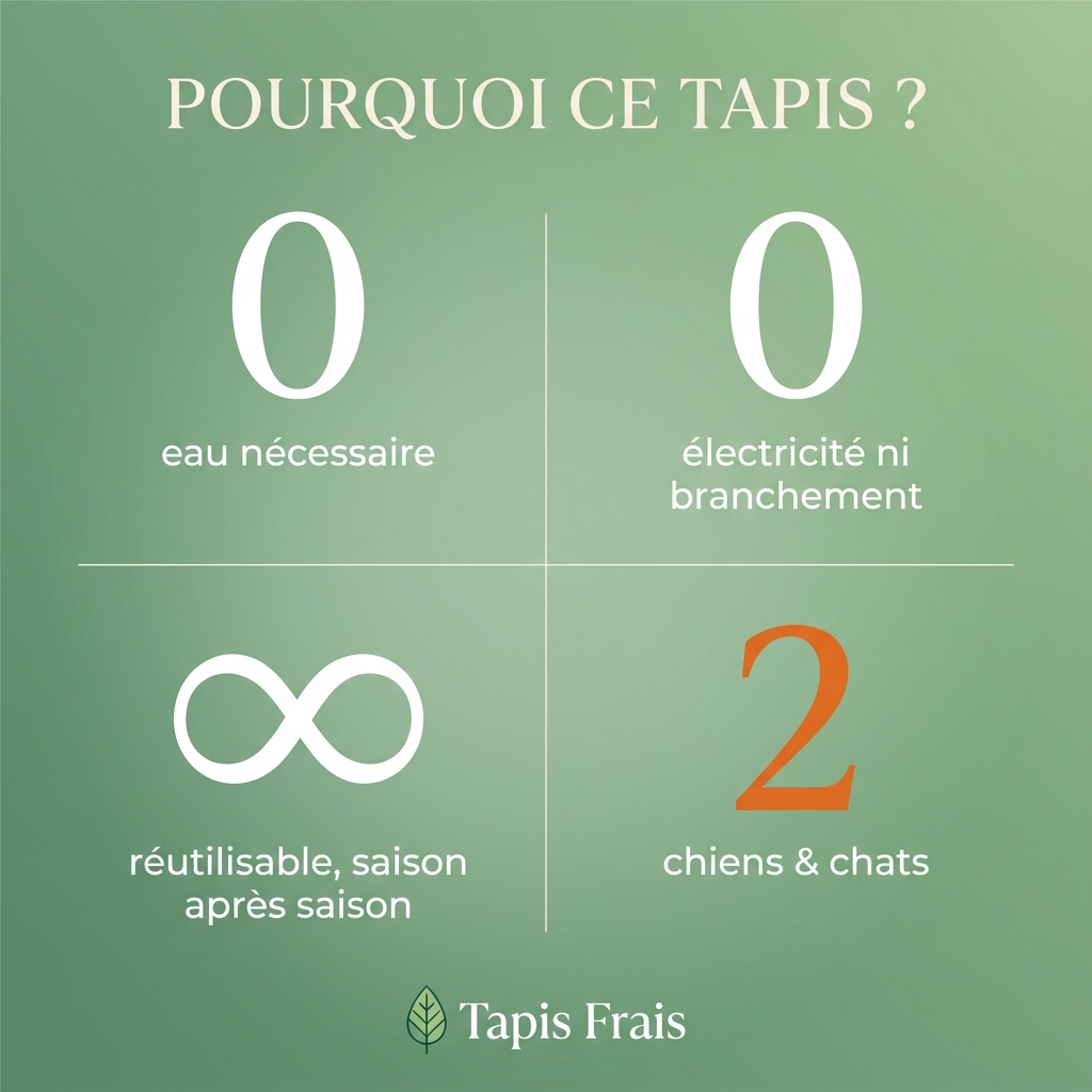 Tapis rafraîchissant